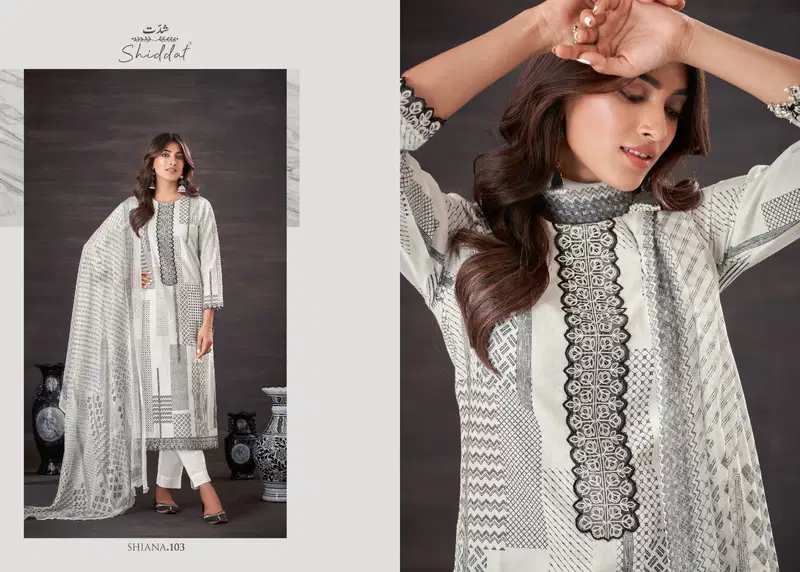 Shiana By Shiddat Cotton Printed Designer Salwar Kameez Orders In India